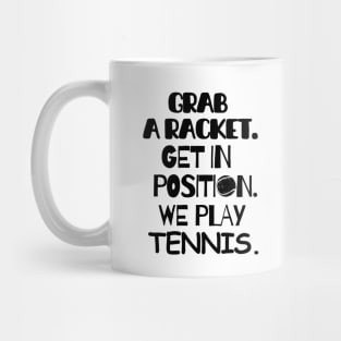 Let's play tennis! Mug